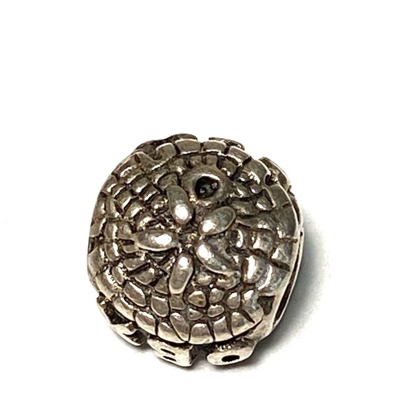 925 OBX Sterling Silver Sand Dollar Bead European Style 4.09g - Picture 6 of 8